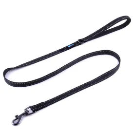 4 FT x 5/8" Wide Small Dog Nylon Reflective Dog Leash