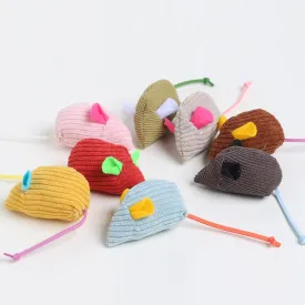 8 Pack Catnip Cat Plush Mice Toys  Interactive Colorful Mouse Set for Indoor Cats, Fun and Engaging Kitten Exercise and Playtime Toys