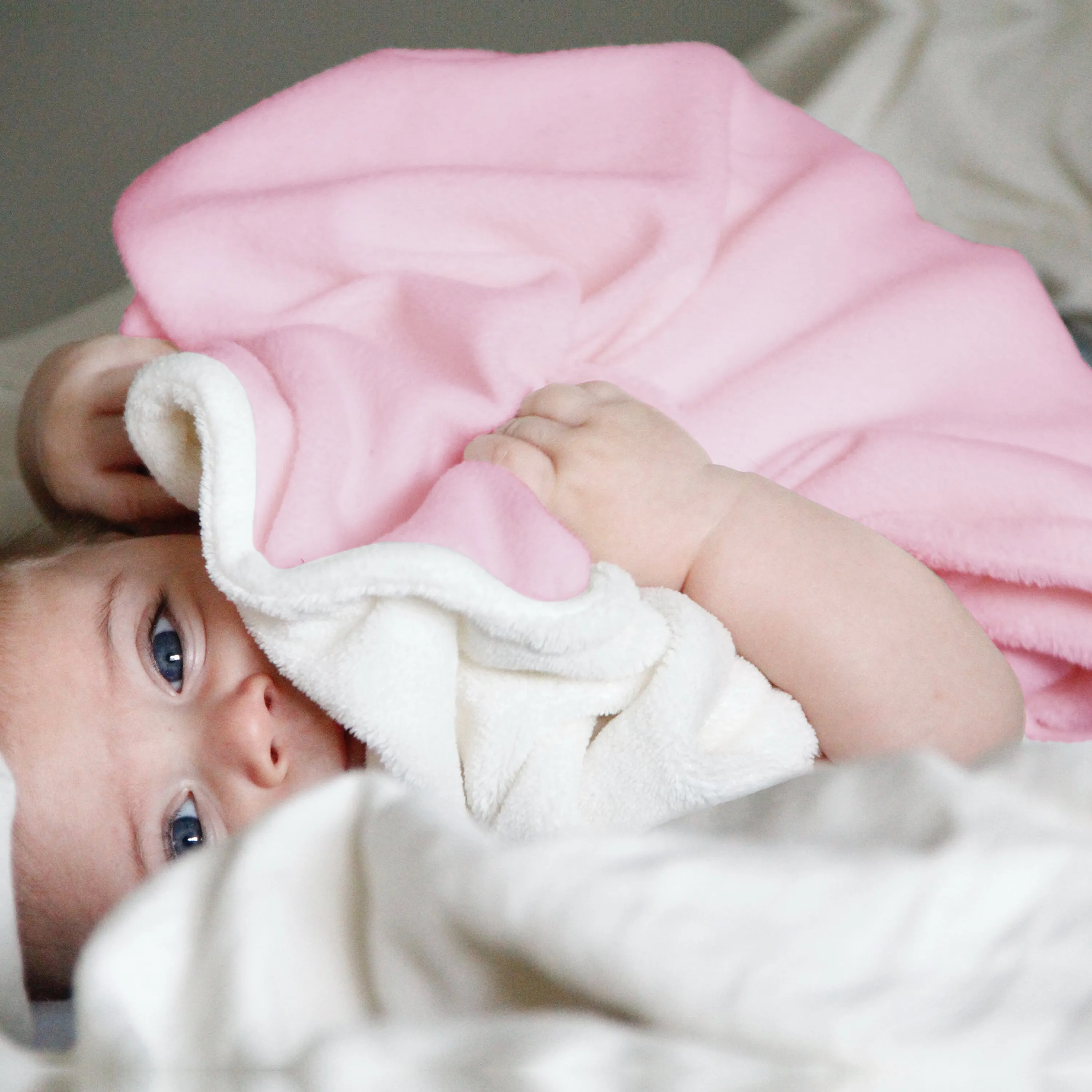 Abracadabra Chamois Blanket -  Pink