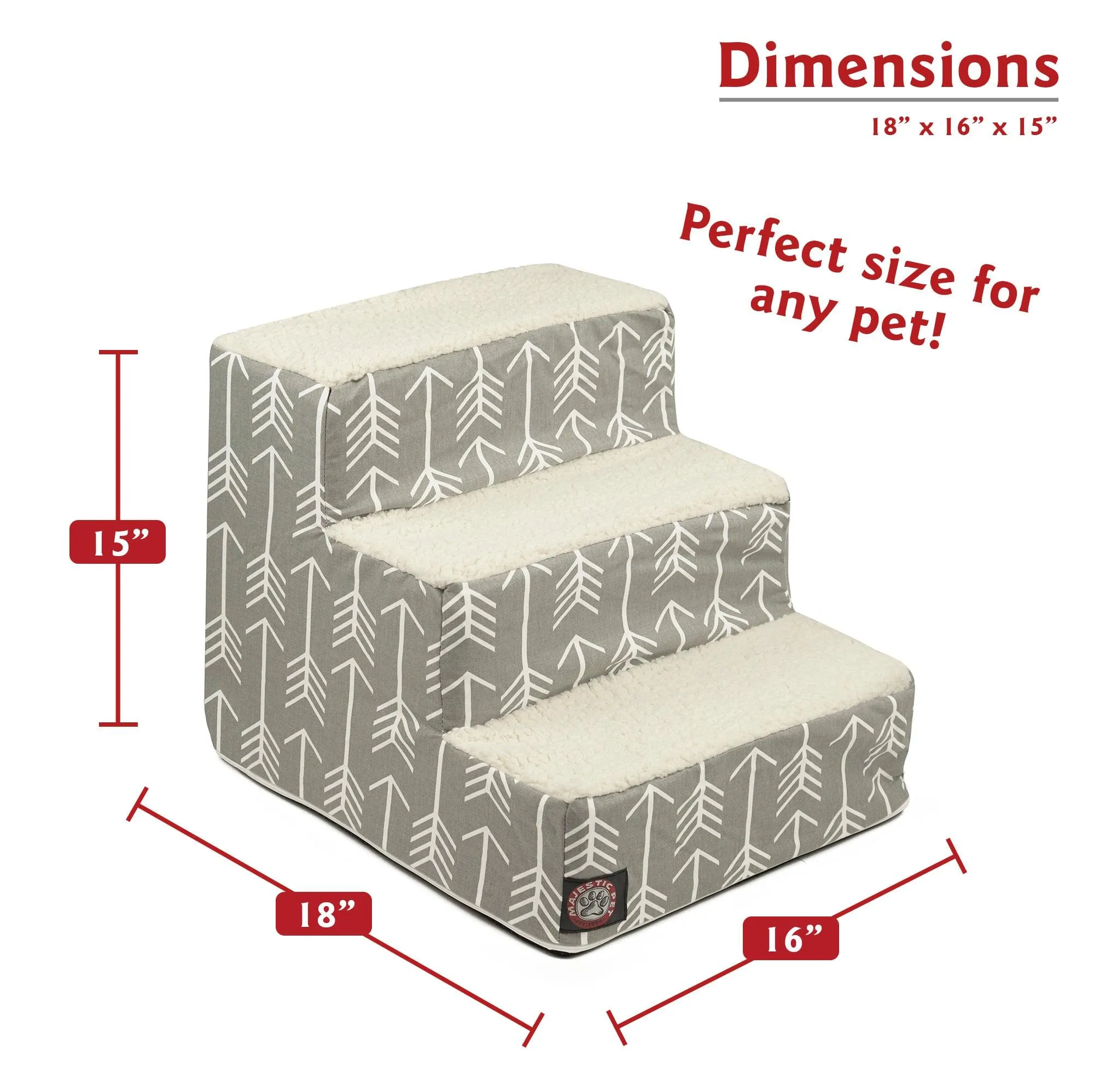 Arrow 3 Steps Pet Stairs