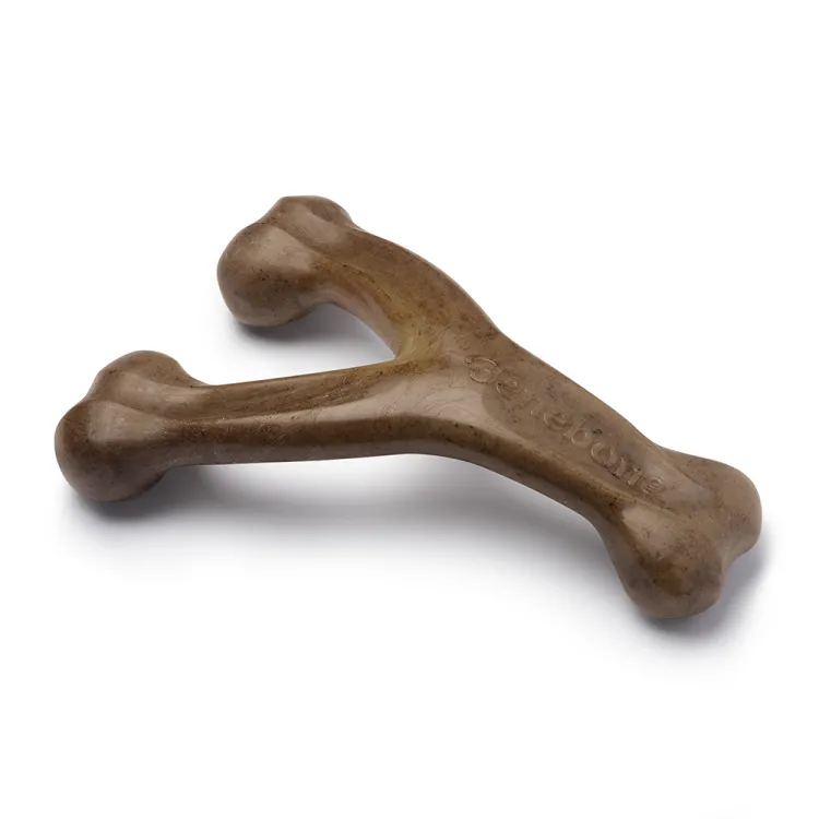 Benebone Bacon Wishbone Dog Chew Toy - Size Giant