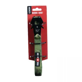 Boss Dog Camo Green Dog Leash 1.25" x 4'