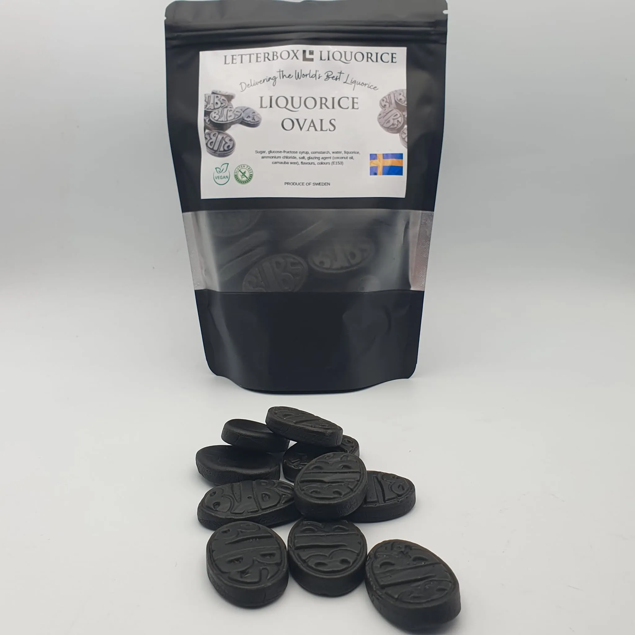 Bubs Sweet Liquorice Ovals - Vegan