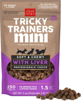 Cloud Star Tricky Trainers Mini Liver 5 oz.