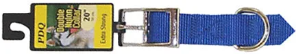 DBL NYLN COLLAR BLUE 1 X 24
