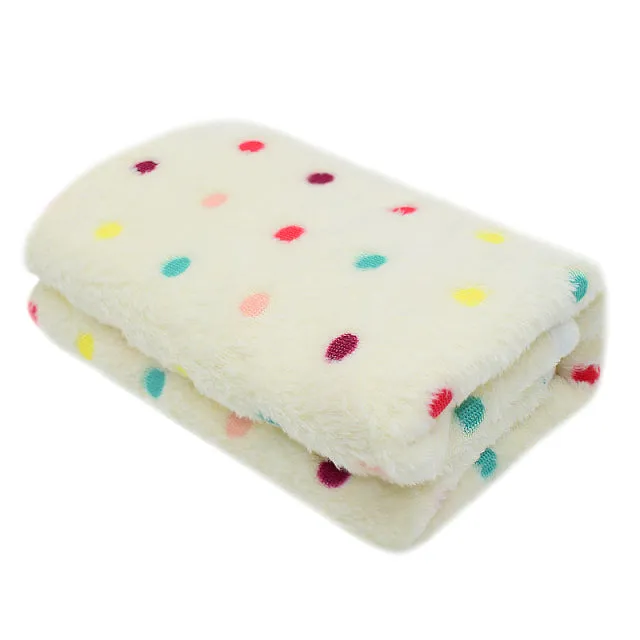 Dog Bed Soft Fleece Cushion Blanket