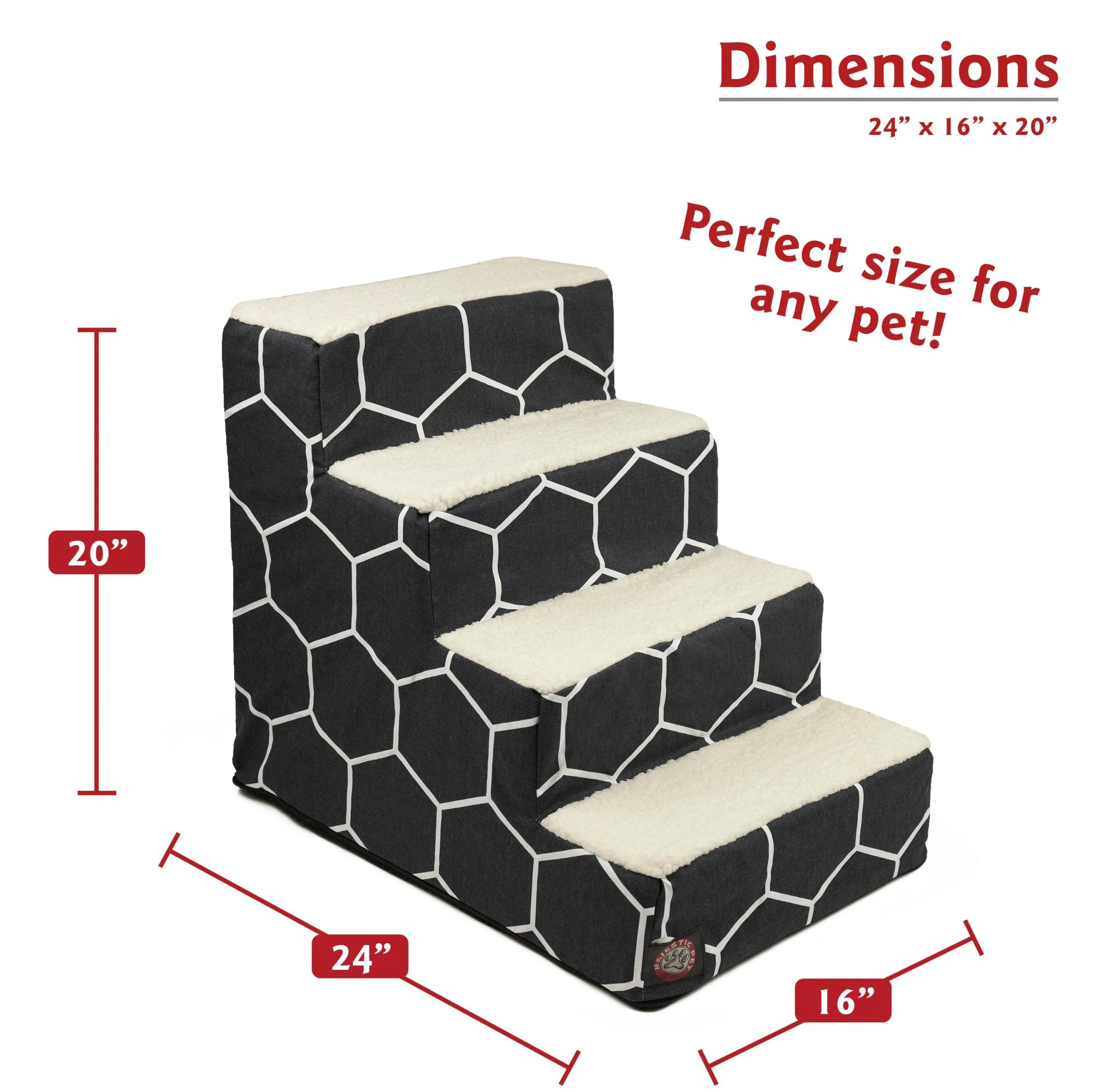 Hexo Shapes 4 Steps Pet Stair (Heavy-Duty)