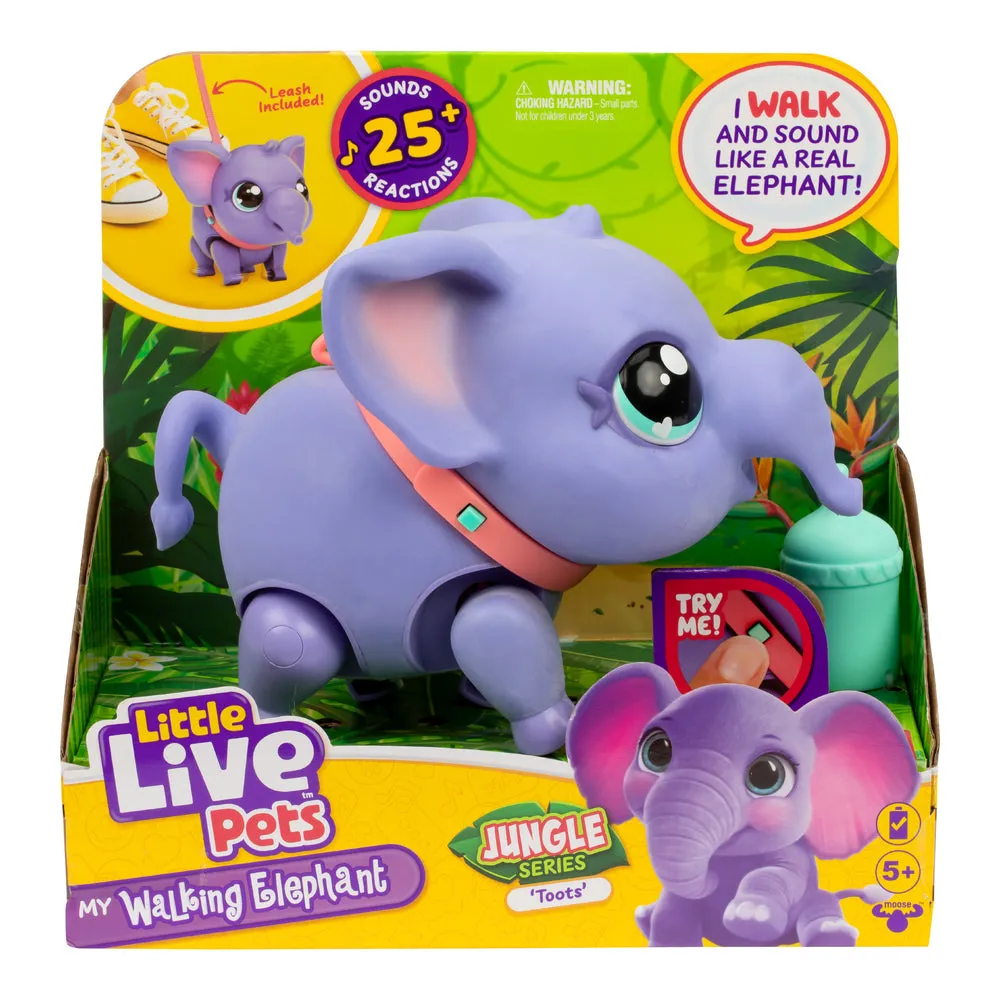 Live Little Pets My Walking Elephant Toots