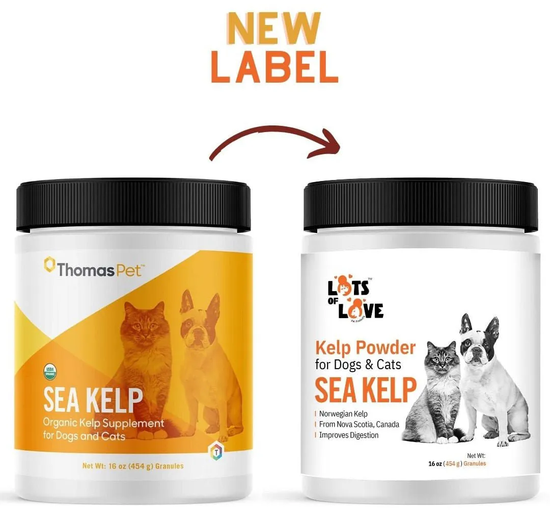 Lots of Love Sea Kelp Granular for Dogs and Cats
