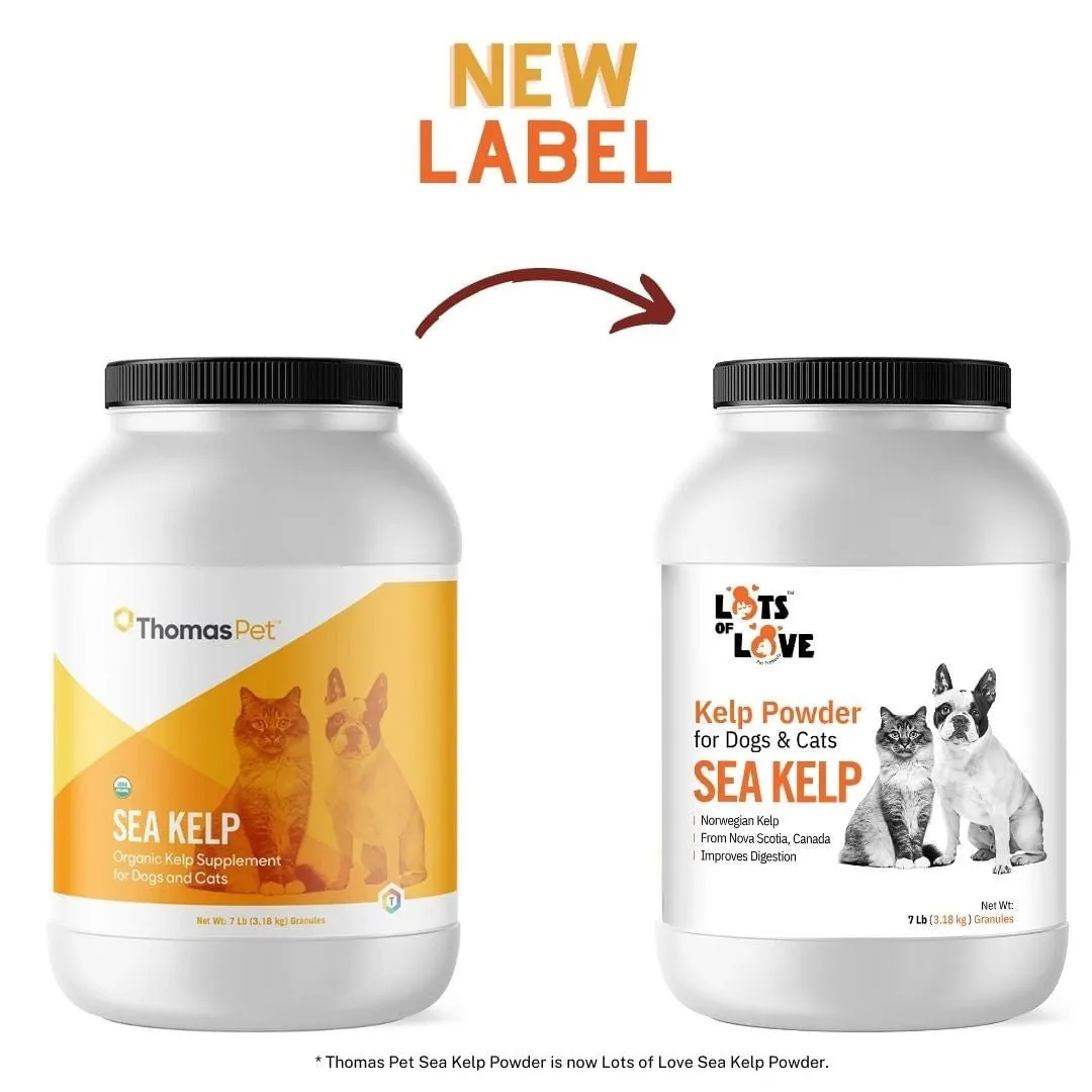 Lots of Love Sea Kelp Granular for Dogs and Cats