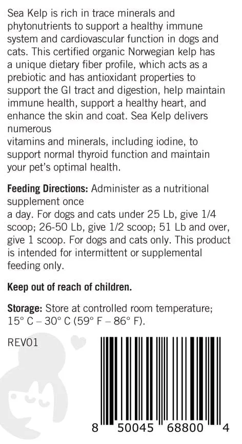 Lots of Love Sea Kelp Granular for Dogs and Cats