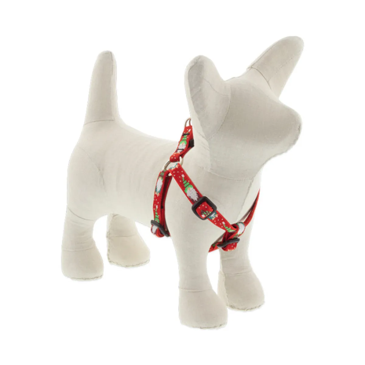 Lupine MicroBatch Step In Dog Harness 1/2" Wide 12-18" Girth Size Gnomes