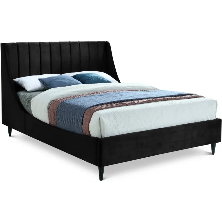 Meridian Furniture Eva Velvet Bed