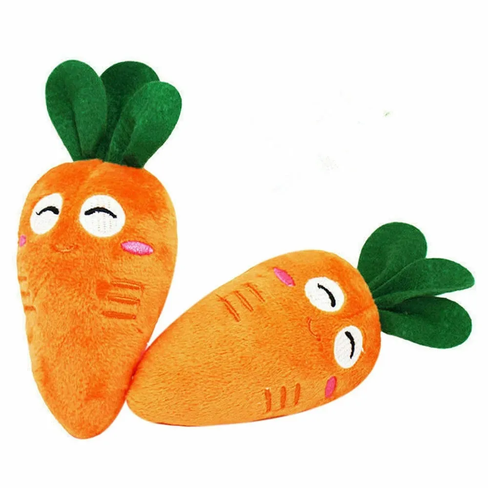 Pat and Pet Emporium | Pet Chew Toys | Pet Carrot Toy 3Pcs Set