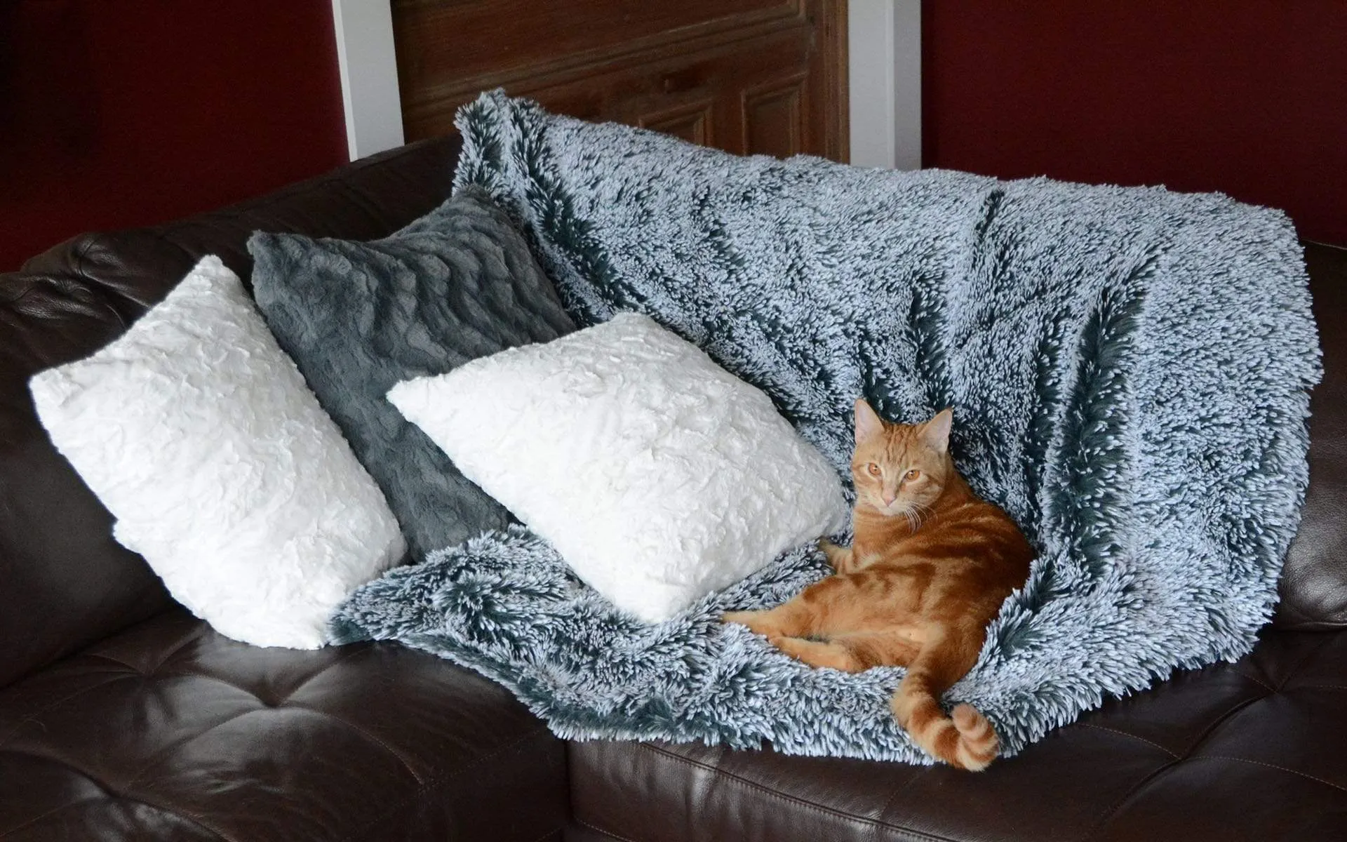 Pet / Dog Blanket - Fox Faux Fur