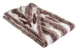 Pet / Dog Blanket - Luxury Faux Fur in Birch