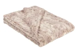 Pet / Dog Blanket - Luxury Faux Fur in Café Au Lait