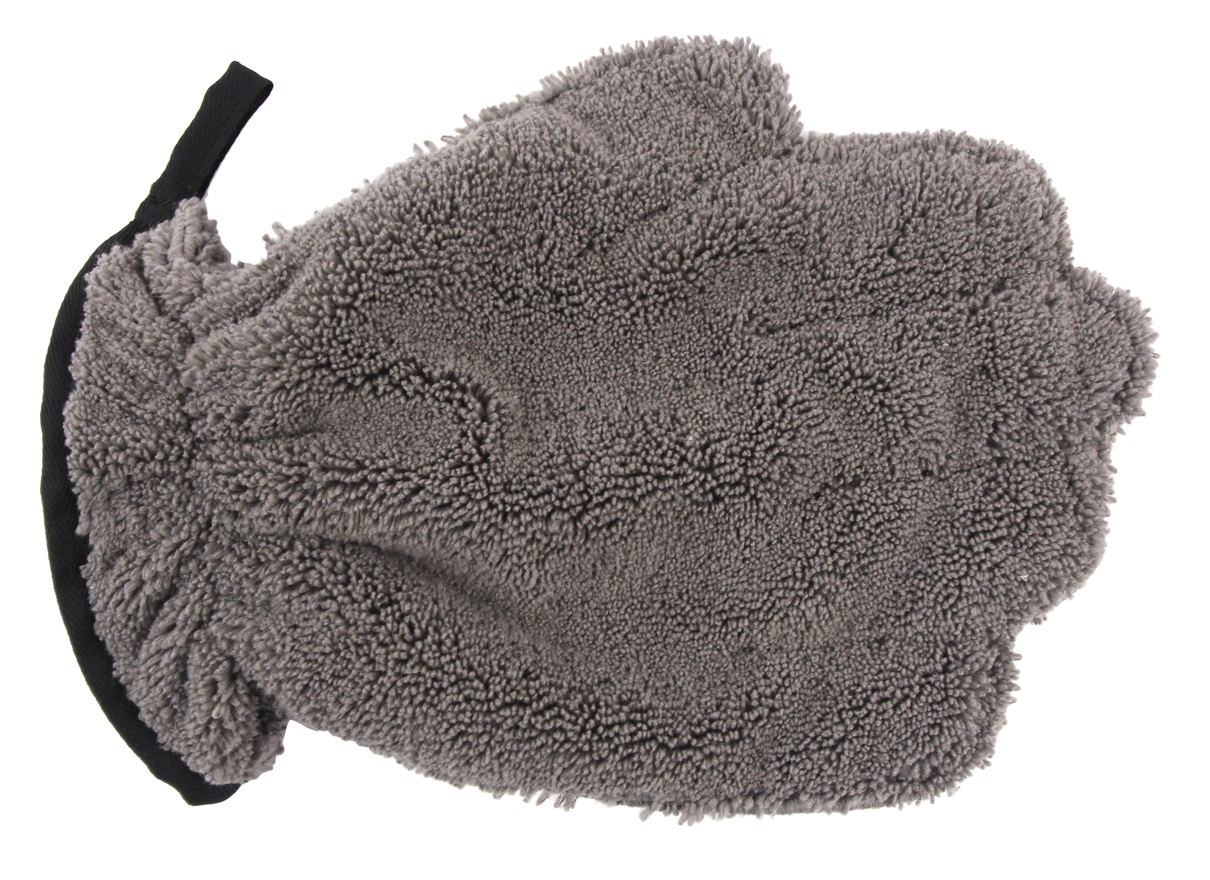 Pet Grooming Mitt, 3 Pack in Grey