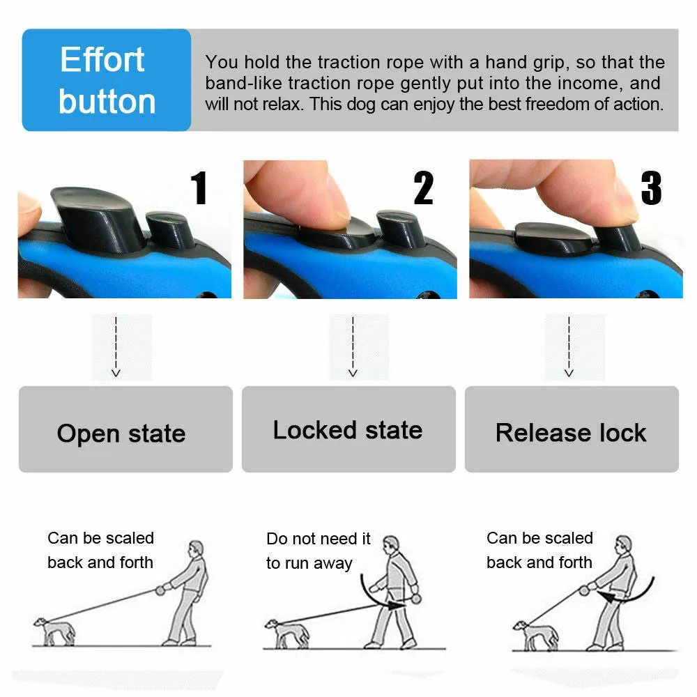 Retractable Dog Leashes| Game Changing Automatic Dog Leash