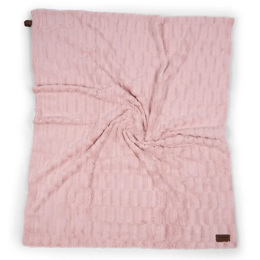 Reversible Snuggle Pet Blanket - Pink