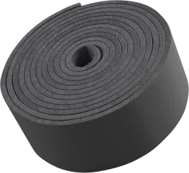 TOFL Genuine Top-Grain Leather Strap | 72 Inches Long | 3/4 Inch Wide | 1/16 Inch Thick (4-5 oz) | 1 Leather Strip for DIY Arts & Craft Projects, Clothing, Jewelry, Wrapping | Smokey Gray