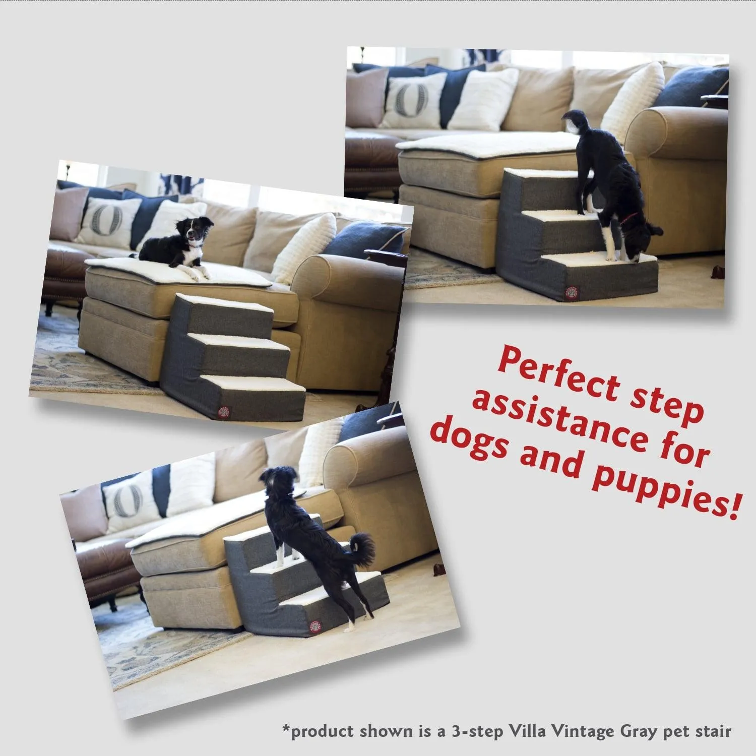 Towers 3 Step Pet Stairs (Heavy Duty)