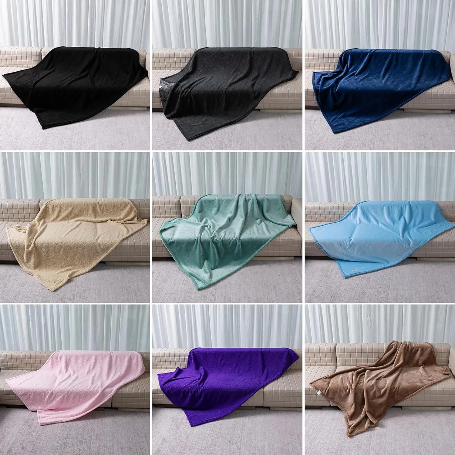 Waterproof Dog Blanket Reversible Pet Bed Cover Puppy Fluffy Cream Blankets Leakproof Sofa Couch Cover Cat Pet Blanket for Warm Washable-XL
