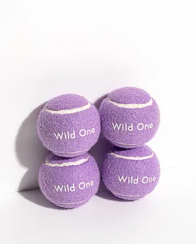 Wild One - 4-Pack Dog Tennis Balls